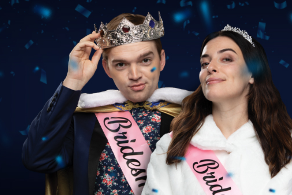 Bride and Groom on wedding day